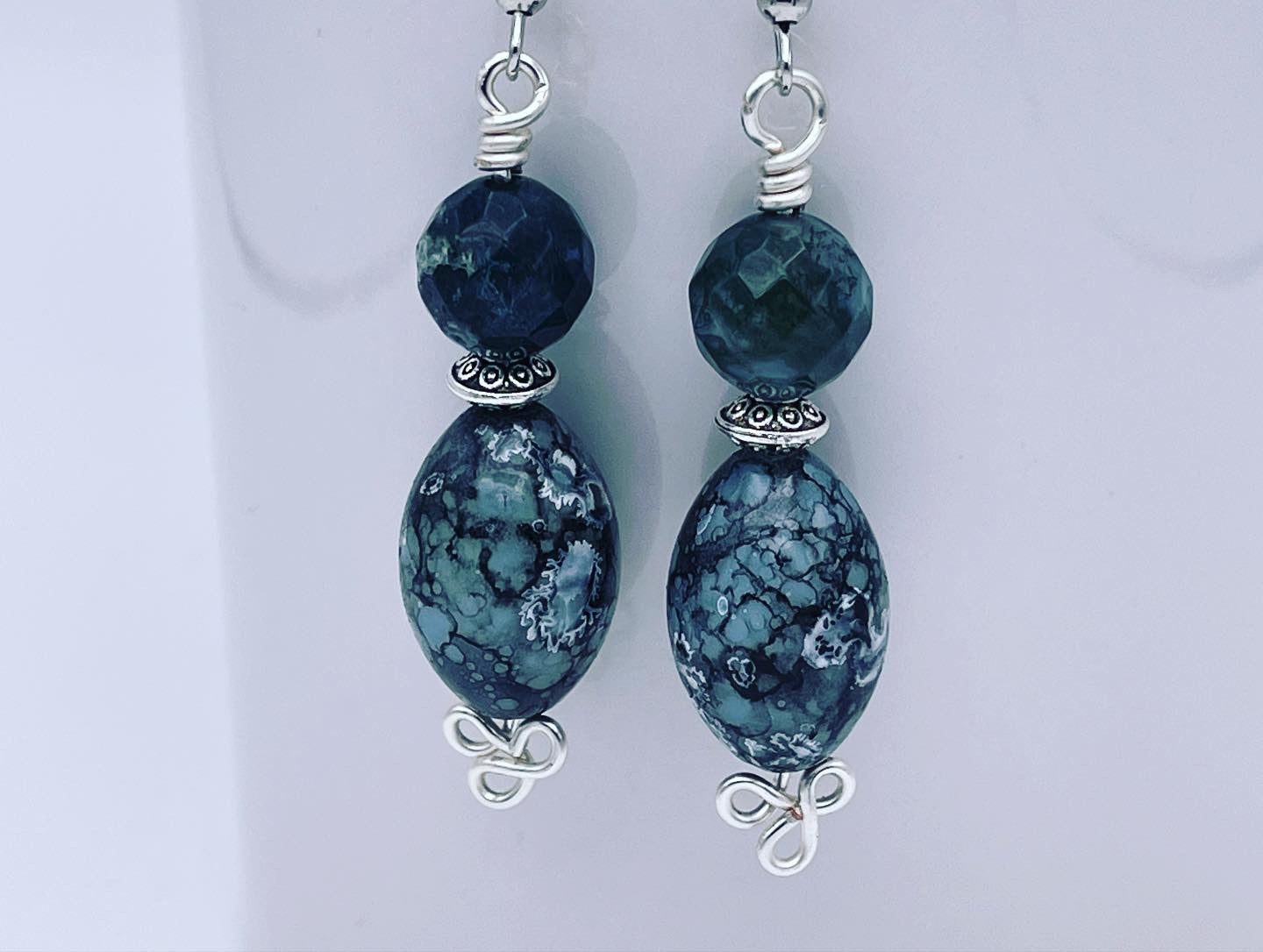 Galaxy earrings